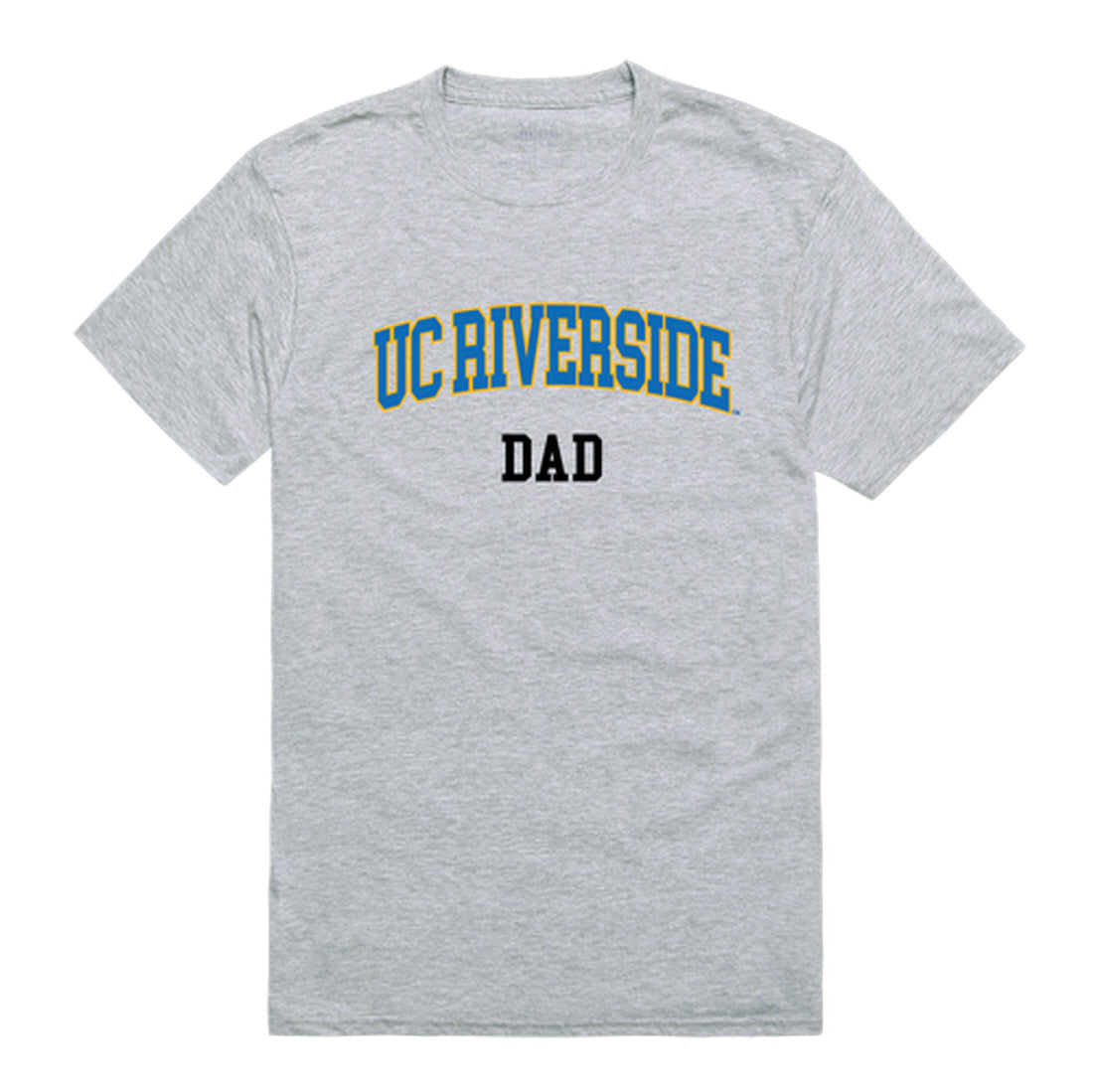 University of California Riverside Dad Tee T-Shirt - Heather Grey, Small