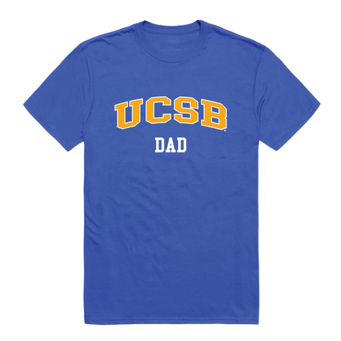 UCSB University of California Santa Barbara Gauchos Dad Tee T-Shirt - Heather Grey, Small