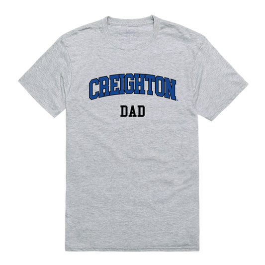 Creighton University Dad Tee T-Shirt - Heather Grey, Small