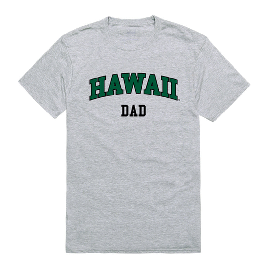 University of Hawaii Dad Tee T-Shirt - Forest Green, Small