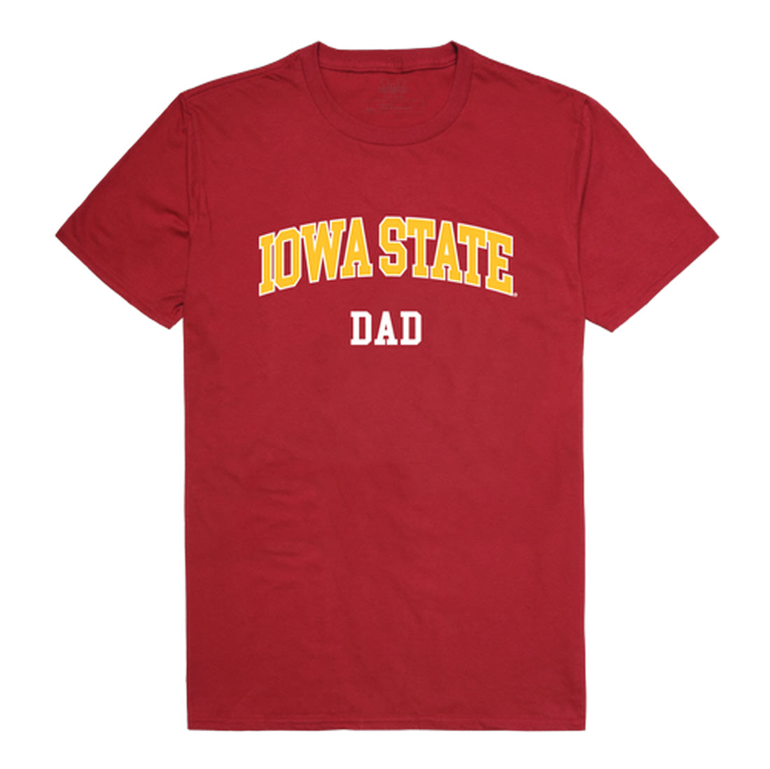 Iowa State University Cyclones Dad Tee T-Shirt - Cardinal, Small