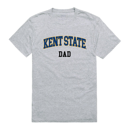 Kent State University Golden Flashes Dad Tee T-Shirt - Heather Grey, Small