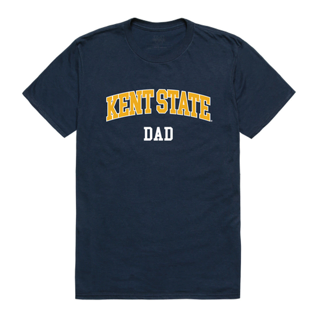 Kent State University Golden Flashes Dad Tee T-Shirt - Heather Grey, Small