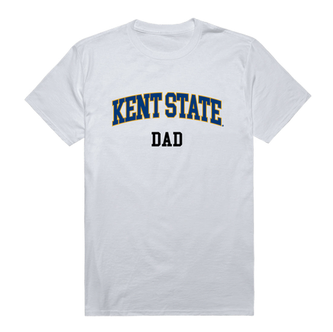 Kent State University Golden Flashes Dad Tee T-Shirt - Heather Grey, Small