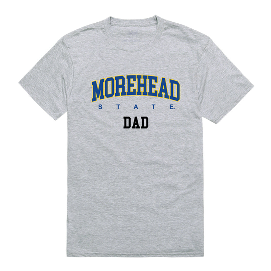 Morehead State Eagles Dad Tee T-Shirt - Heather Grey, Small