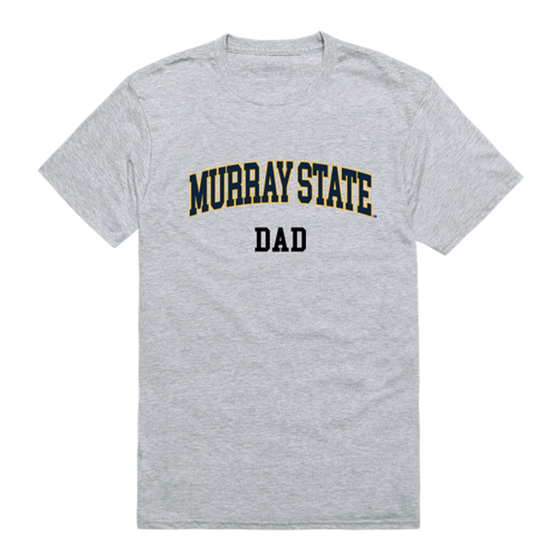 Murray State University Racers Dad Tee T-Shirt - Heather Grey, Small