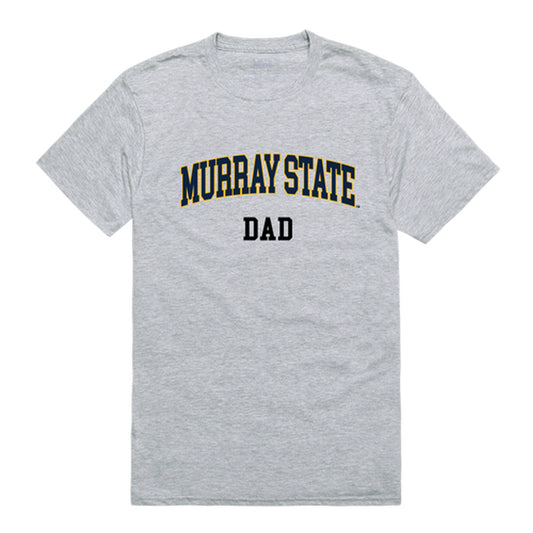 Murray State University Racers Dad Tee T-Shirt - Heather Grey, Small