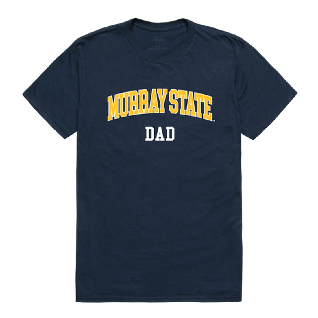 Murray State University Racers Dad Tee T-Shirt - Heather Grey, Small