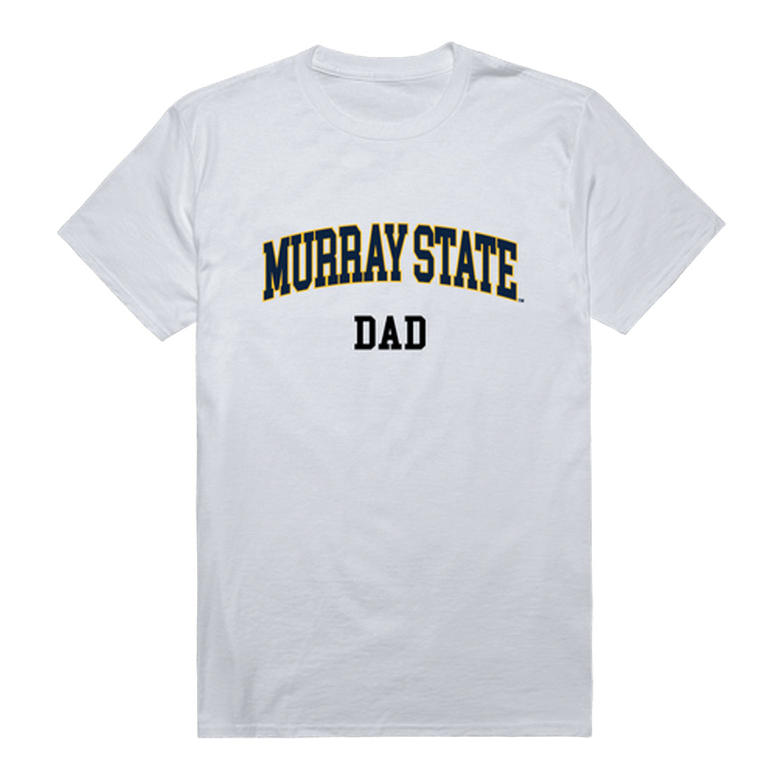 Murray State University Racers Dad Tee T-Shirt - Heather Grey, Small