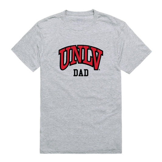 University of Nevada Las Vegas Dad Tee T-Shirt - Heather Grey, Small