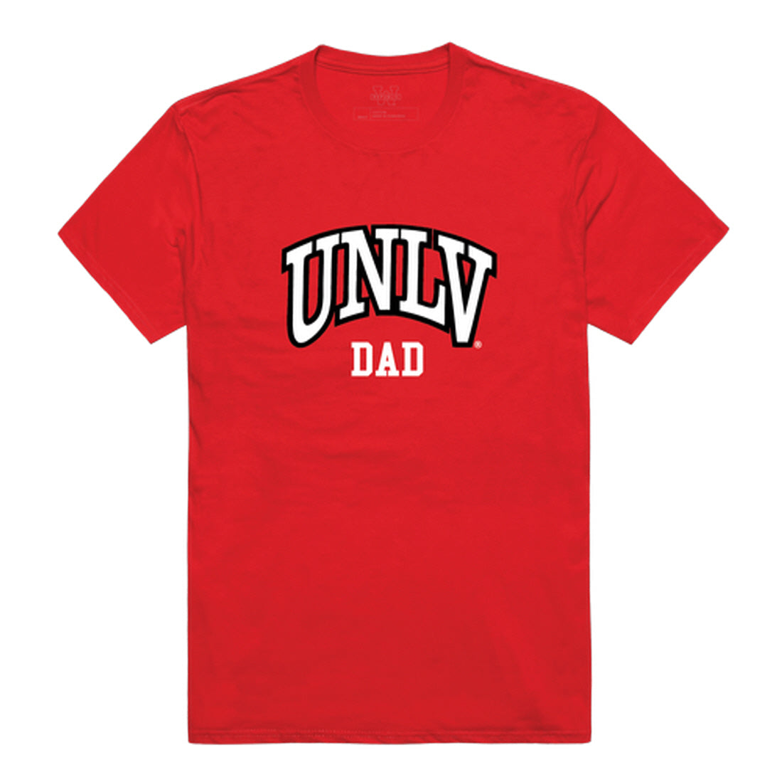 University of Nevada Las Vegas Dad Tee T-Shirt - Heather Grey, Small