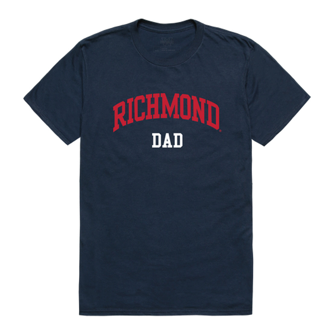 University of Richmond Spiders Dad Tee T-Shirt - Heather Grey, Small