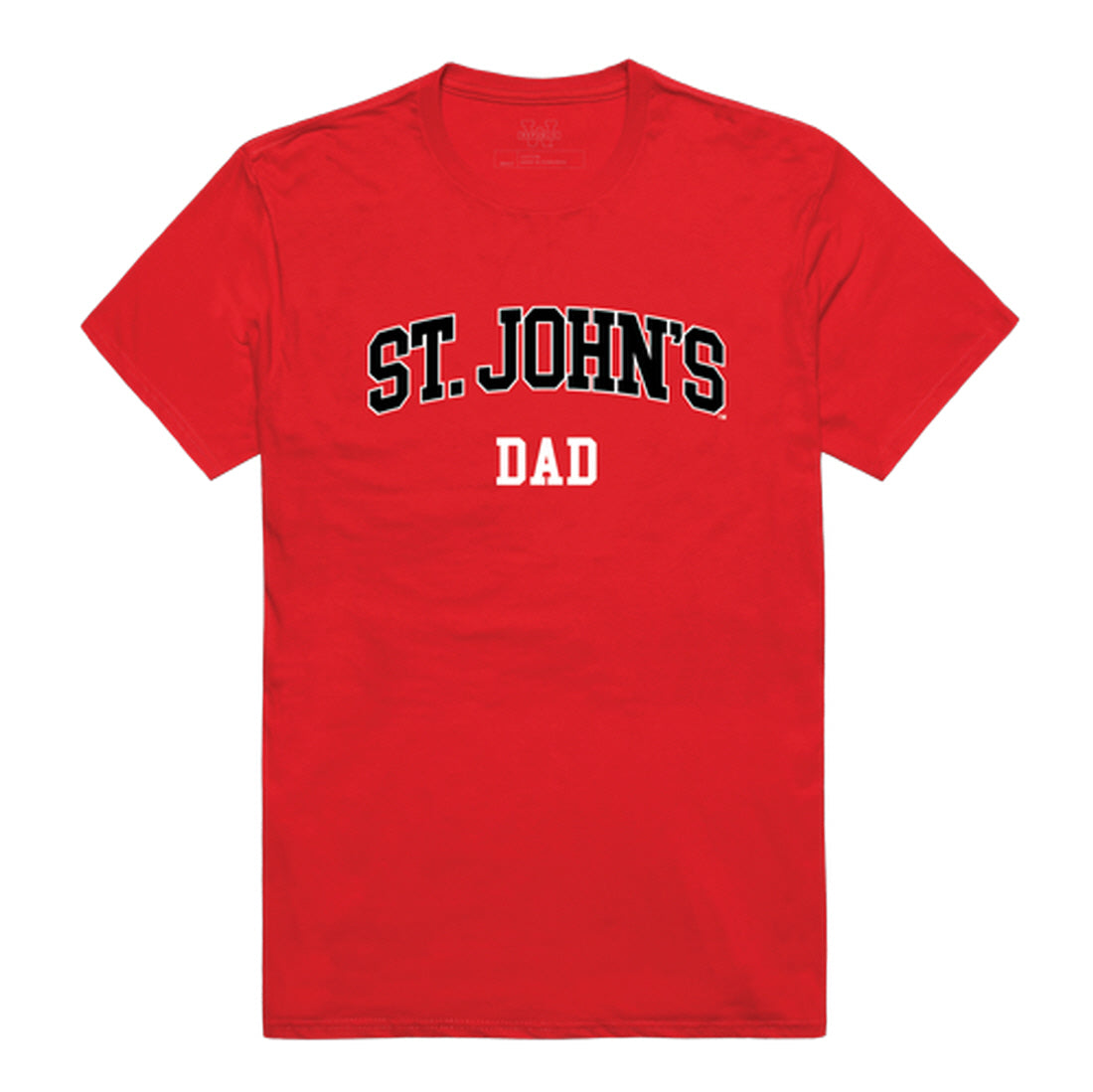 St. John's University Red Storm Dad Tee T-Shirt - Heather Grey, Small