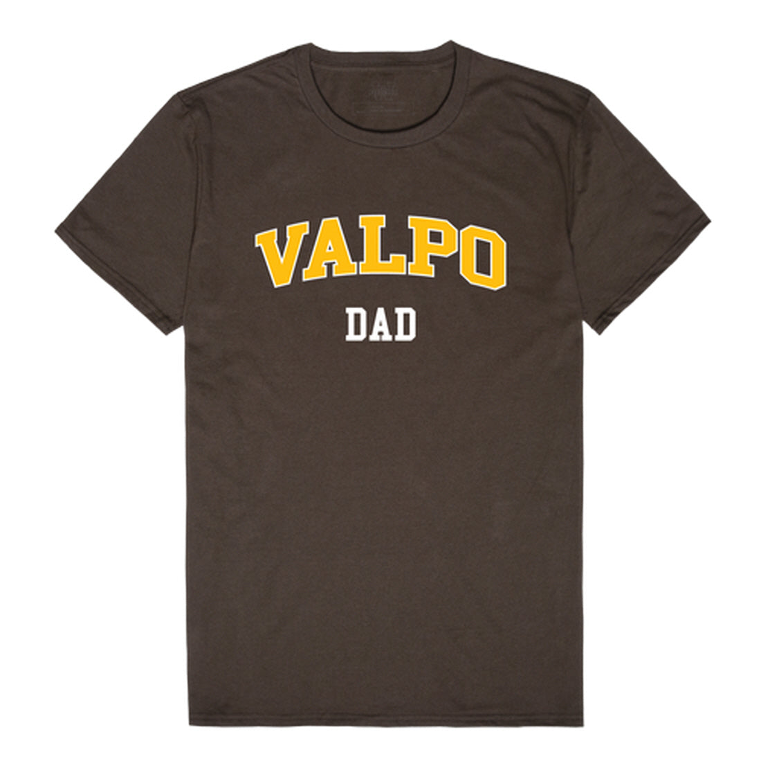 Valparaiso University Beacons Dad Tee T-Shirt - Brown, Small