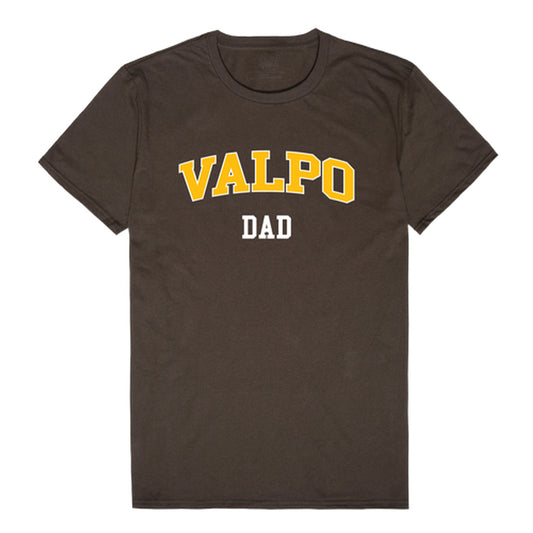 Valparaiso University Beacons Dad Tee T-Shirt - Brown, Small