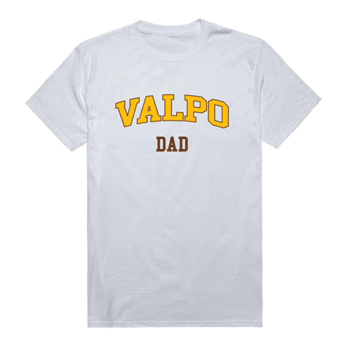 Valparaiso University Beacons Dad Tee T-Shirt - Brown, Small