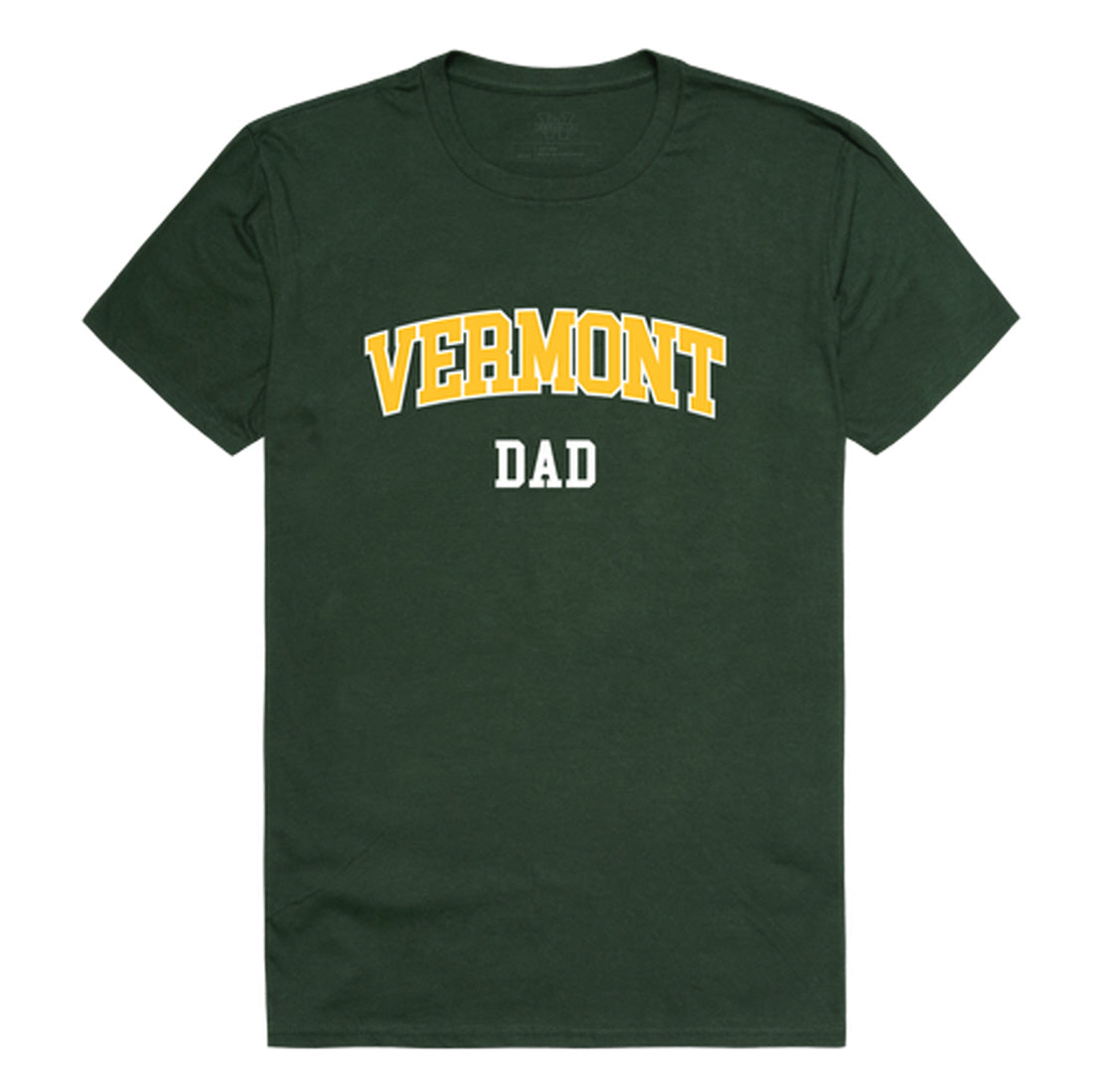 University of Vermont Catamounts Dad Tee T-Shirt - Forest Green, Small