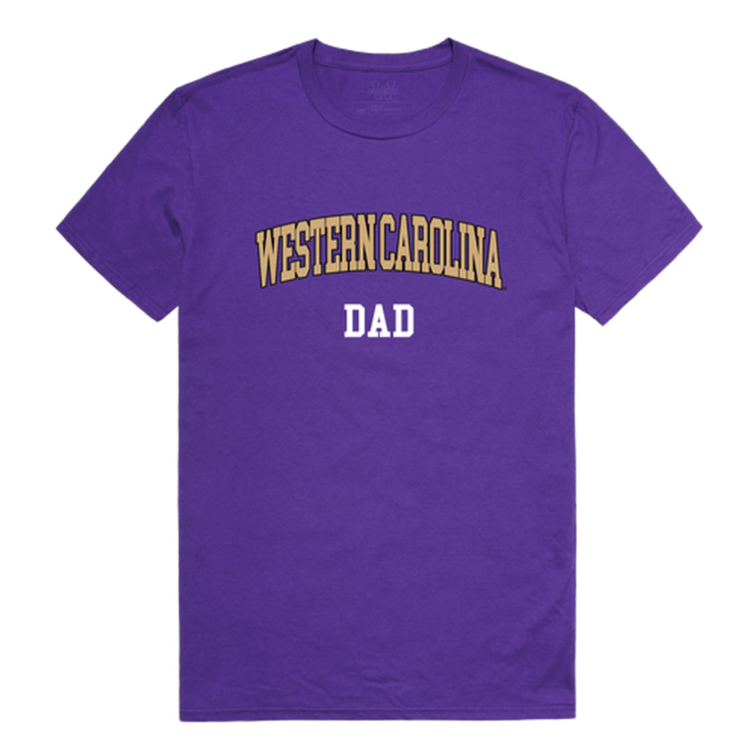 Western Carolina University Catamounts Dad Tee T-Shirt - Heather Grey, Small