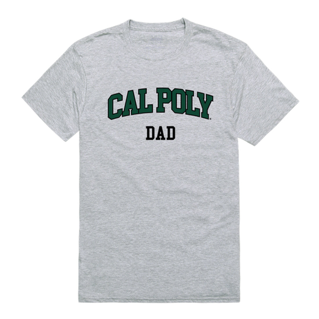 Cal Poly California Polytechnic State University Mustangs Dad Tee T-Shirt - Forest Green, Small