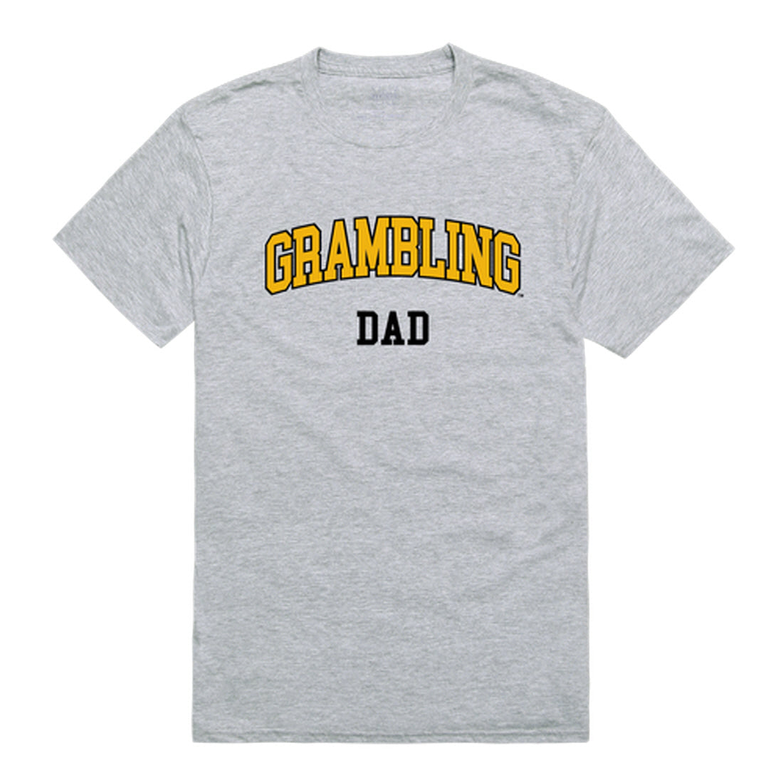 Grambling State University Tigers Dad Tee T-Shirt - Black, Small