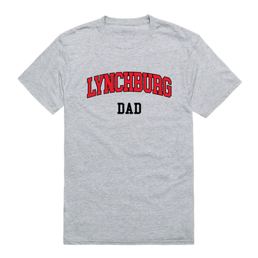 University of Lynchburg Dad Tee T-Shirt - Heather Grey, Small