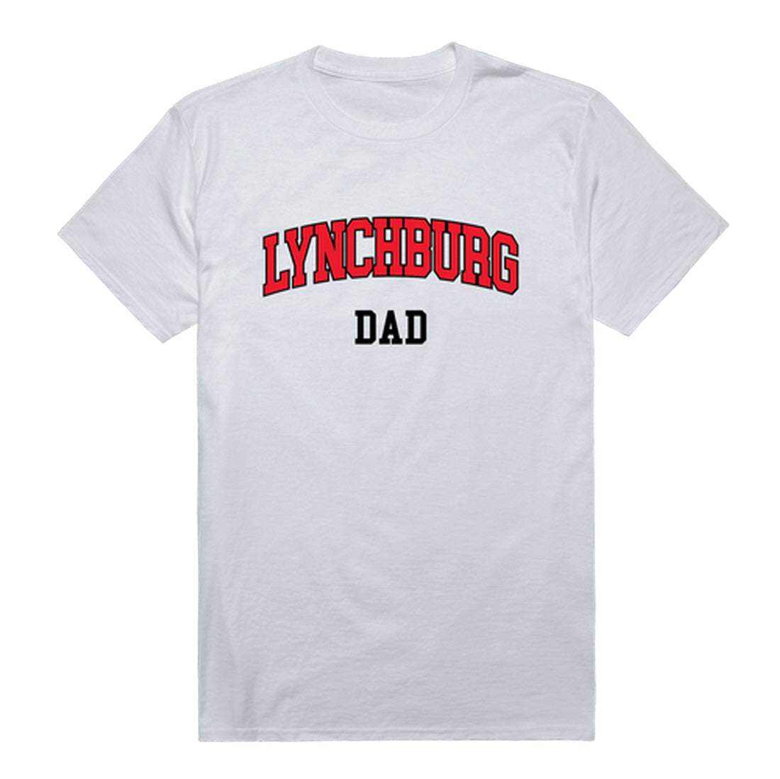 University of Lynchburg Dad Tee T-Shirt - Heather Grey, Small