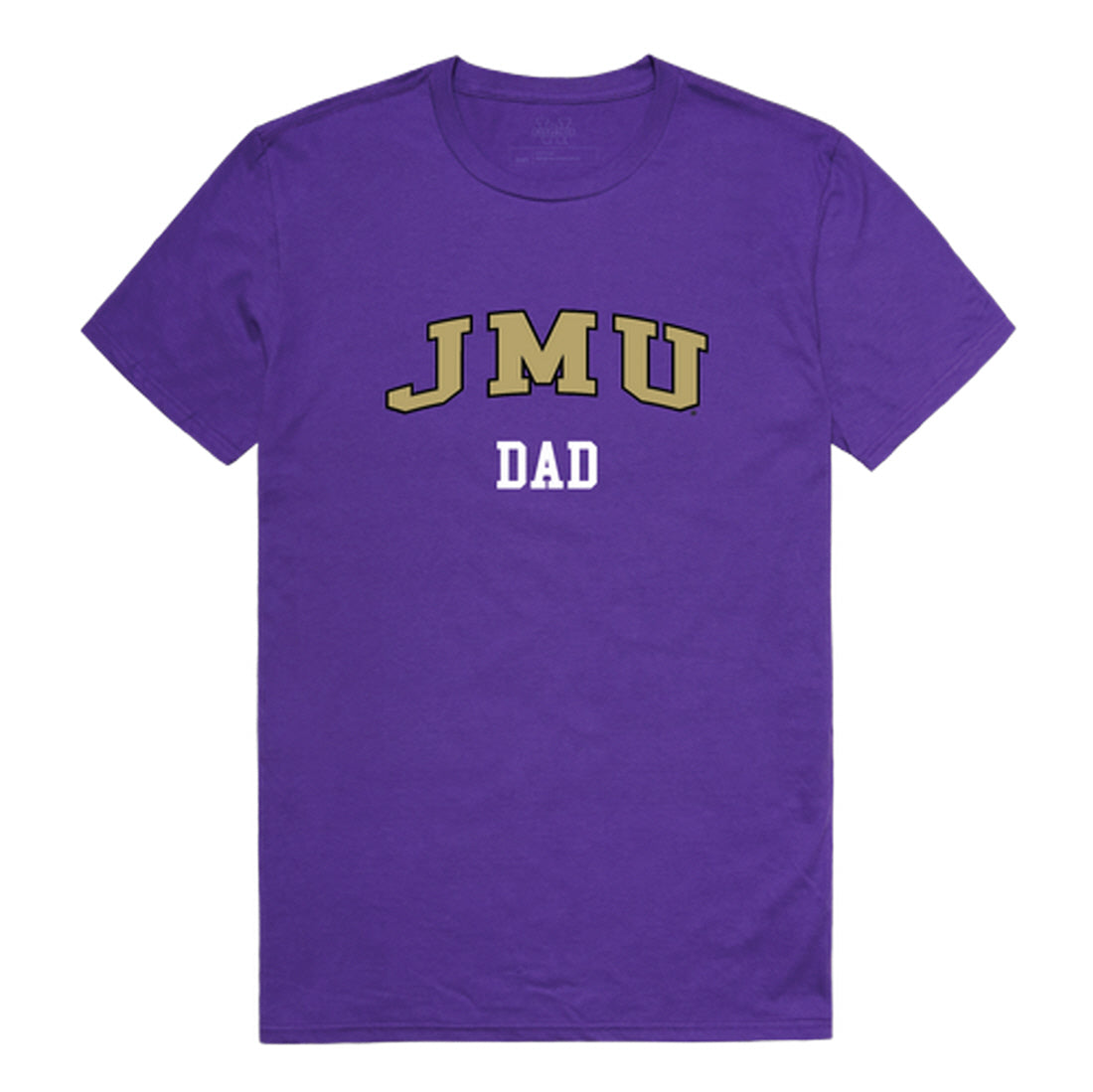 James Madison University Foundation Dukes Dad Tee T-Shirt - Heather Grey, Small