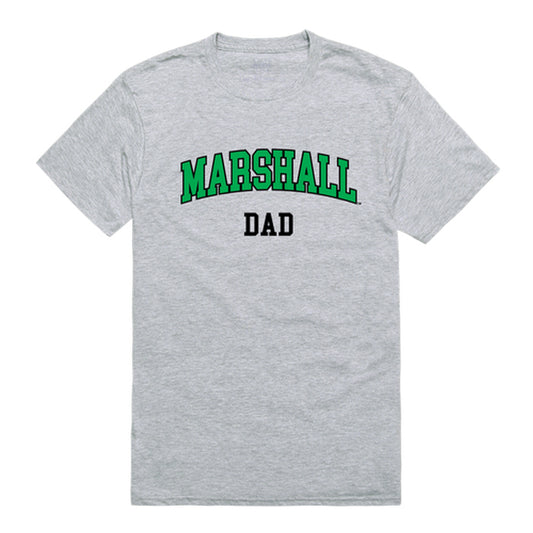 Marshall University Thundering Herd Dad Tee T-Shirt - Heather Grey, Small