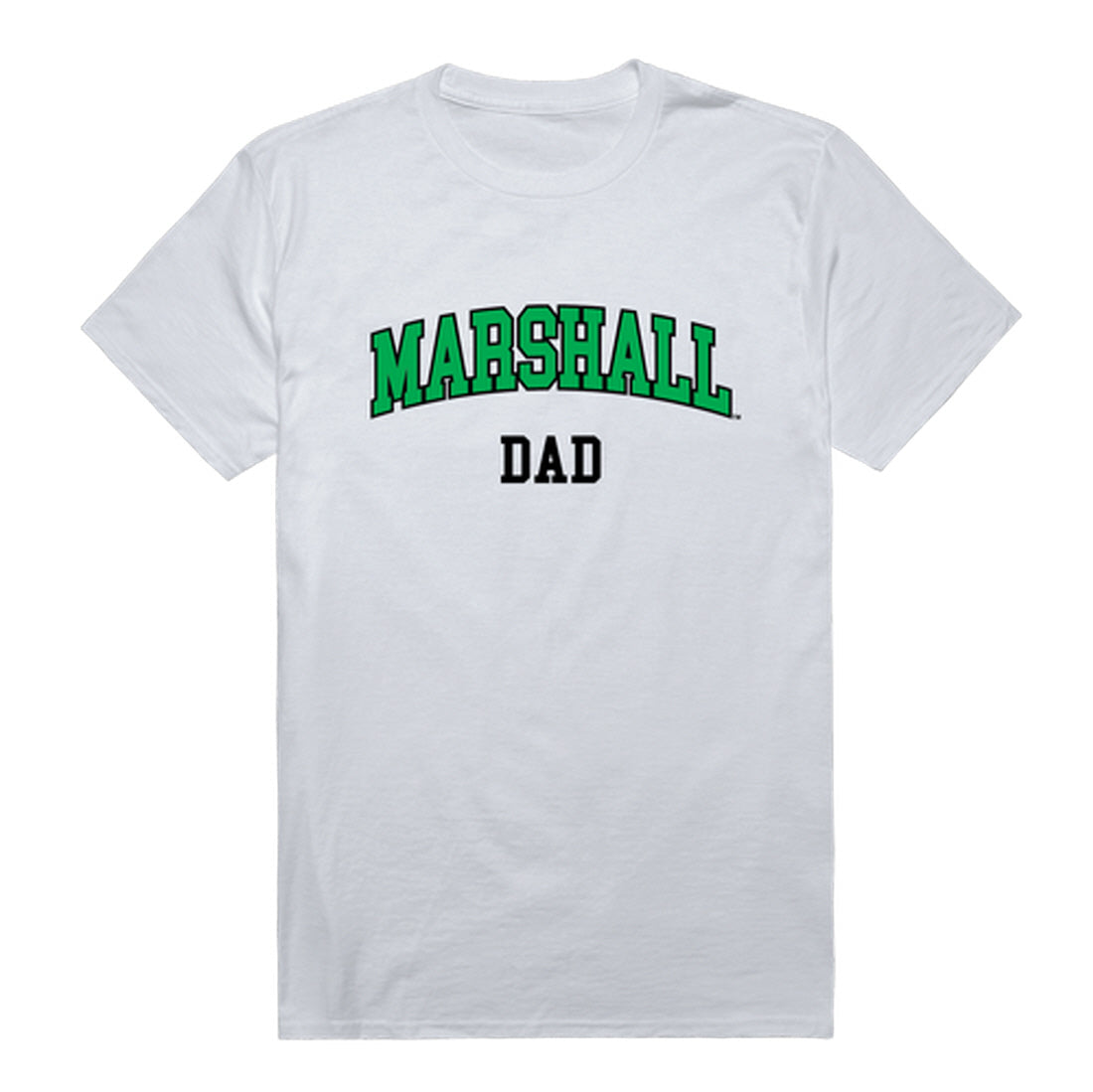 Marshall University Thundering Herd Dad Tee T-Shirt - Heather Grey, Small