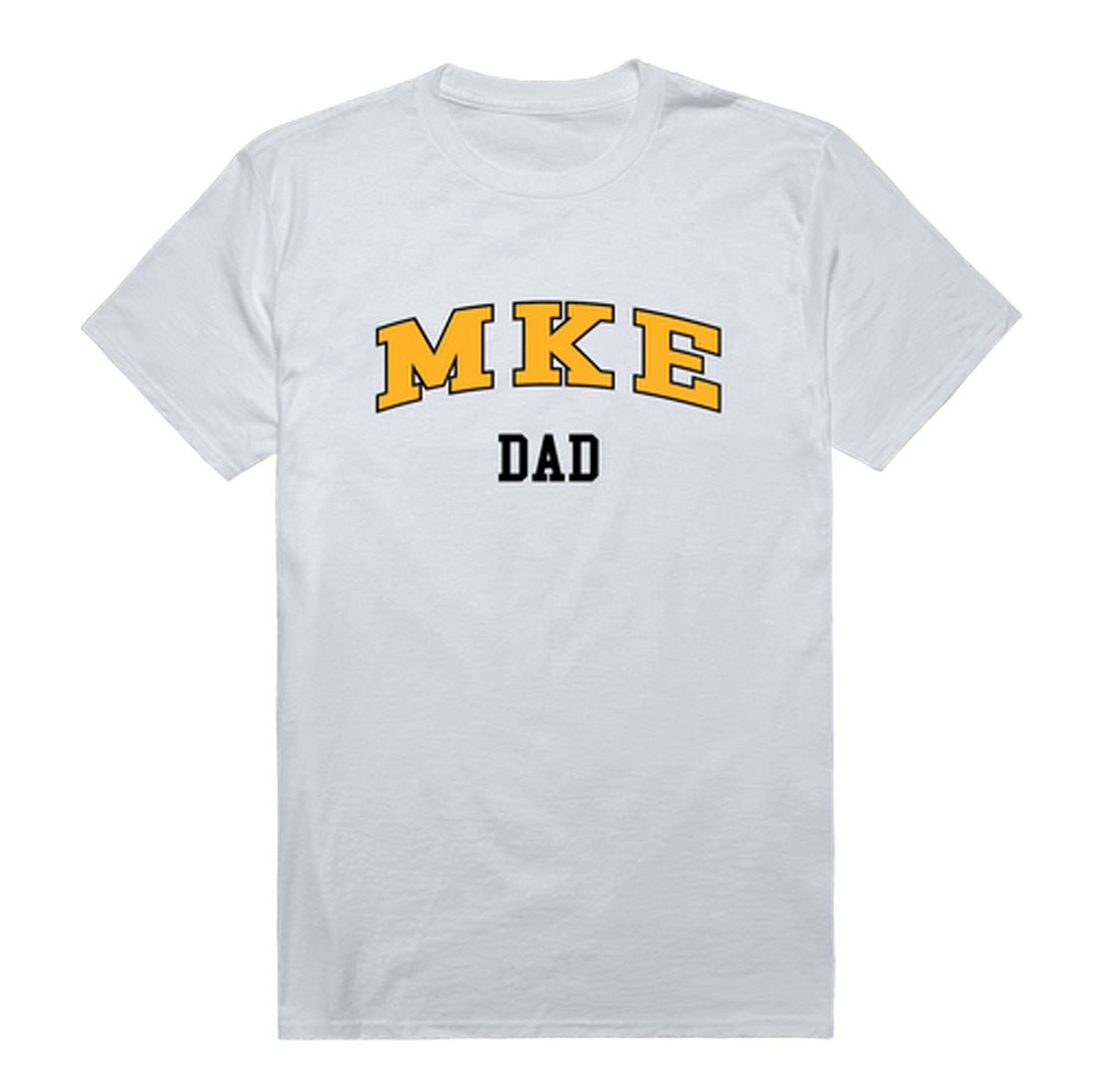 University of Wisconsin-Milwaukee Panthers Dad Tee T-Shirt - Black, Small