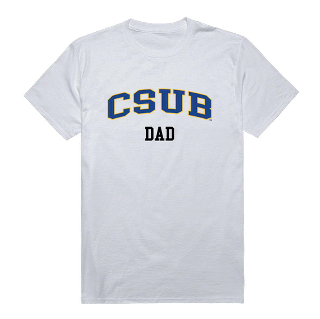 California State University Bakersfield Roadrunners Dad Tee T-Shirt - Heather Grey, Small