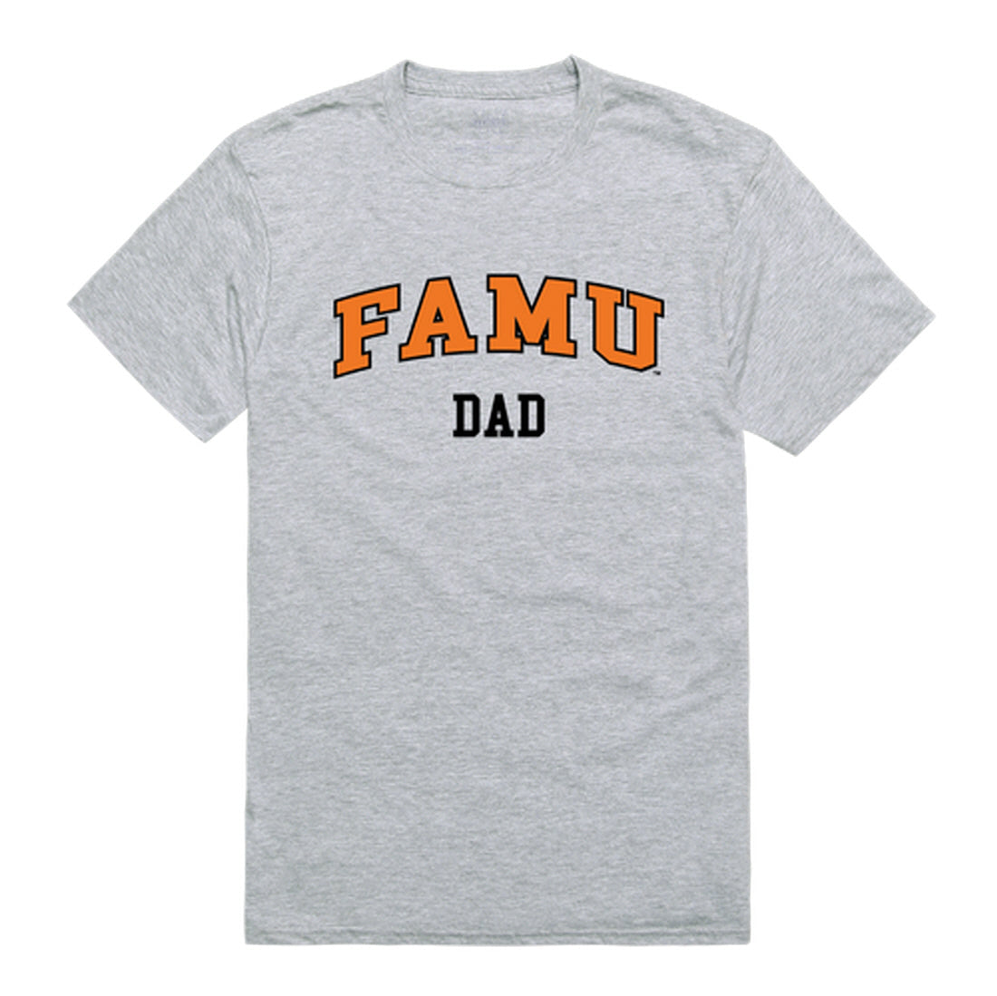 Florida A&M University Rattlers Dad Tee T-Shirt - Heather Grey, Small