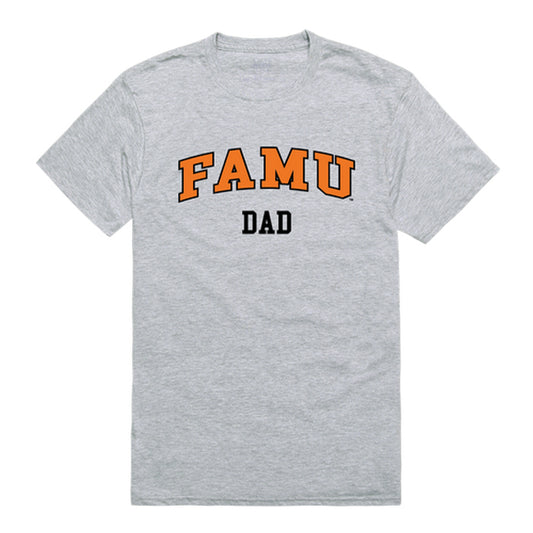 Florida A&M University Rattlers Dad Tee T-Shirt - Heather Grey, Small