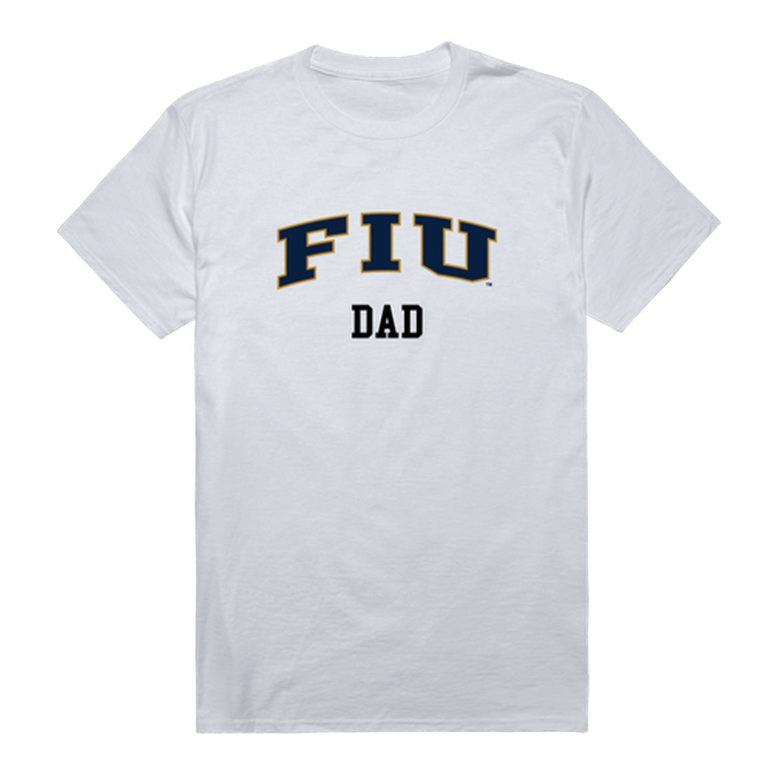 Florida International University Dad Tee T-Shirt - Heather Grey, Small