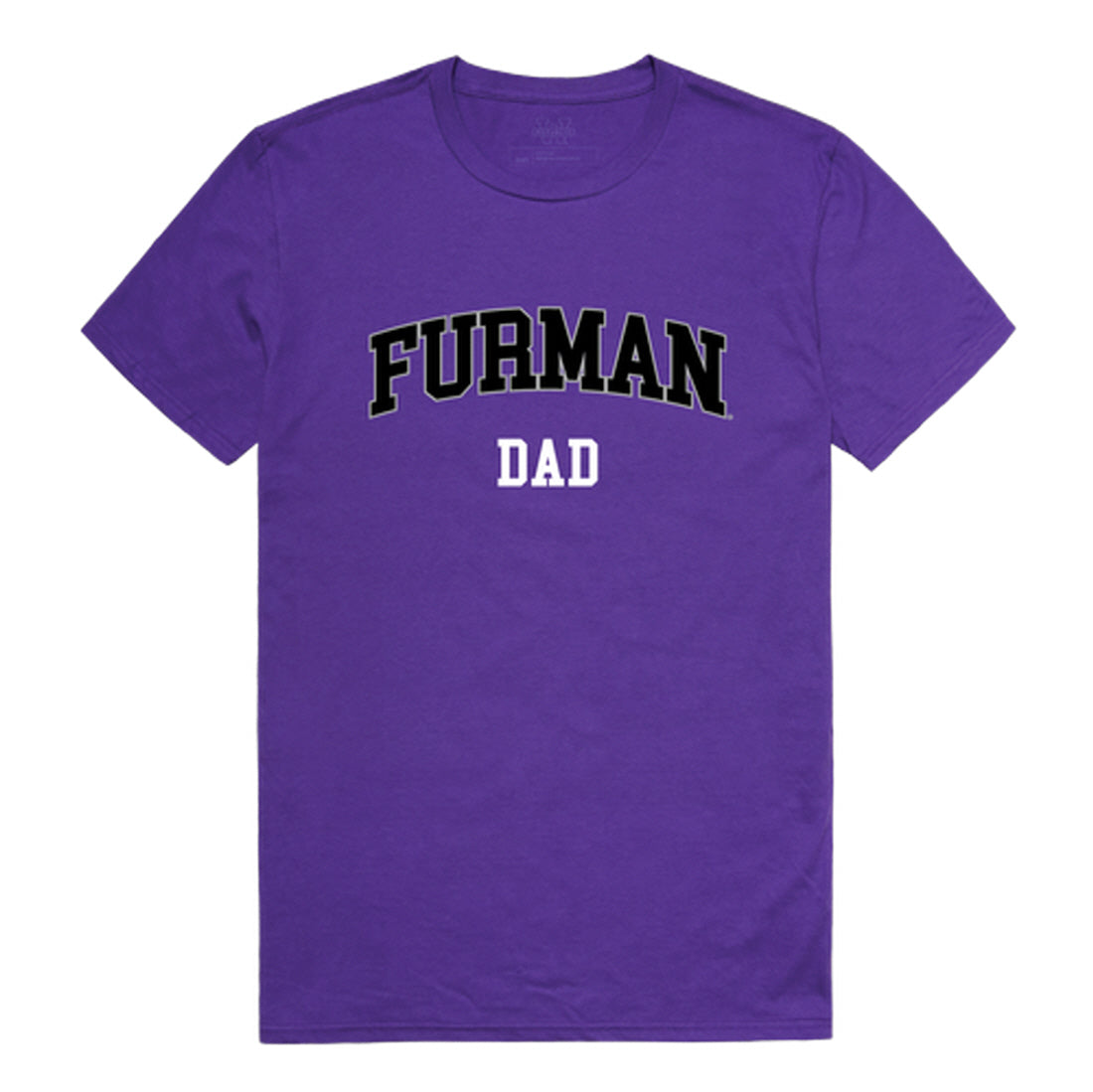 Furman University Paladins Dad Tee T-Shirt - Heather Grey, Small