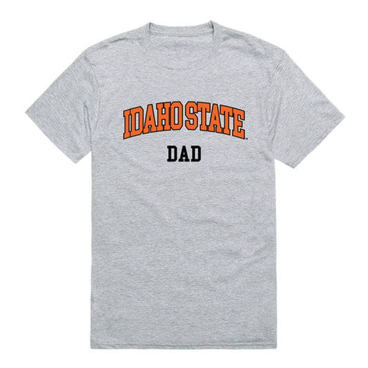 Idaho State University Bengals Dad Tee T-Shirt - Heather Grey, Small