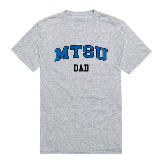 Middle Tennessee State University Dad Tee T-Shirt - Heather Grey, Small