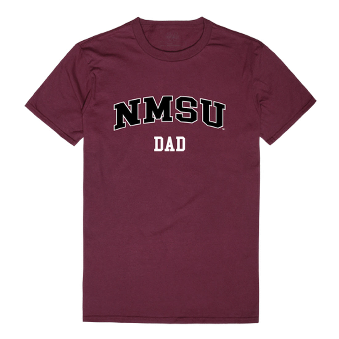 New Mexico State University Aggies Dad Tee T-Shirt - Heather Grey, Small