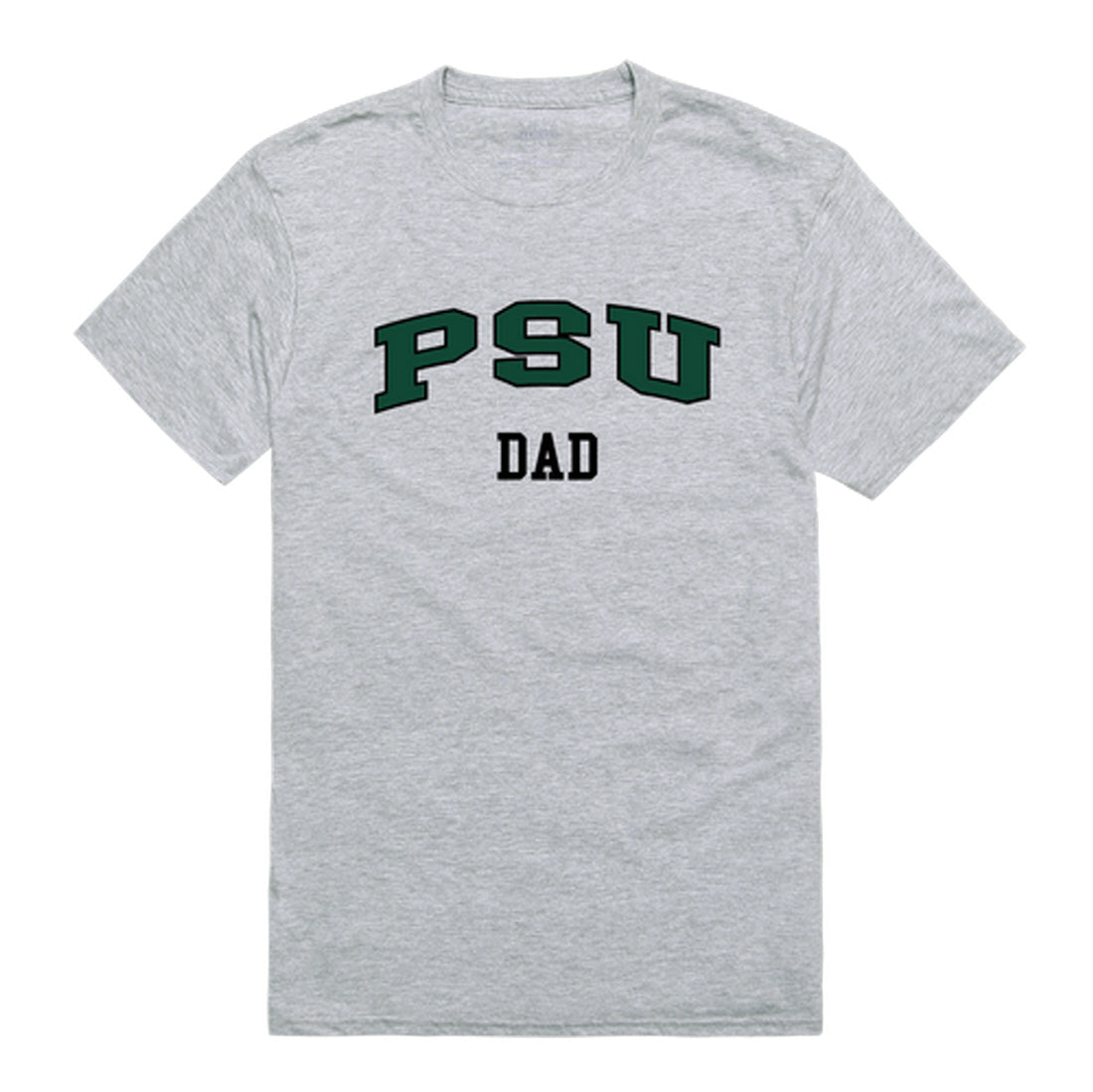 Portland State University Vikings Dad Tee T-Shirt - Forest Green, Small