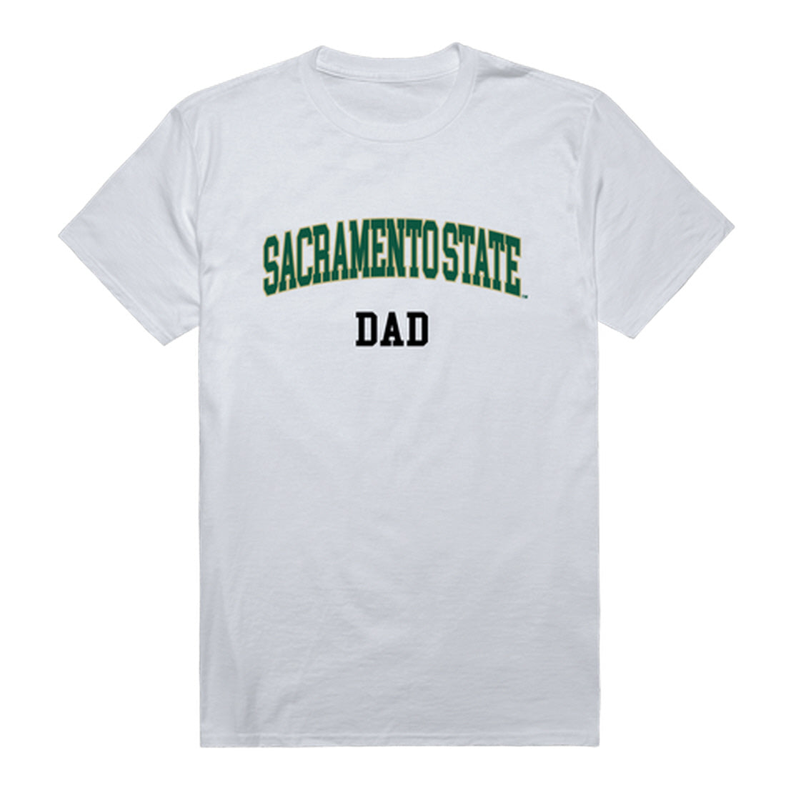 Sacramento State Hornets Dad Tee T-Shirt - Forest Green, Small