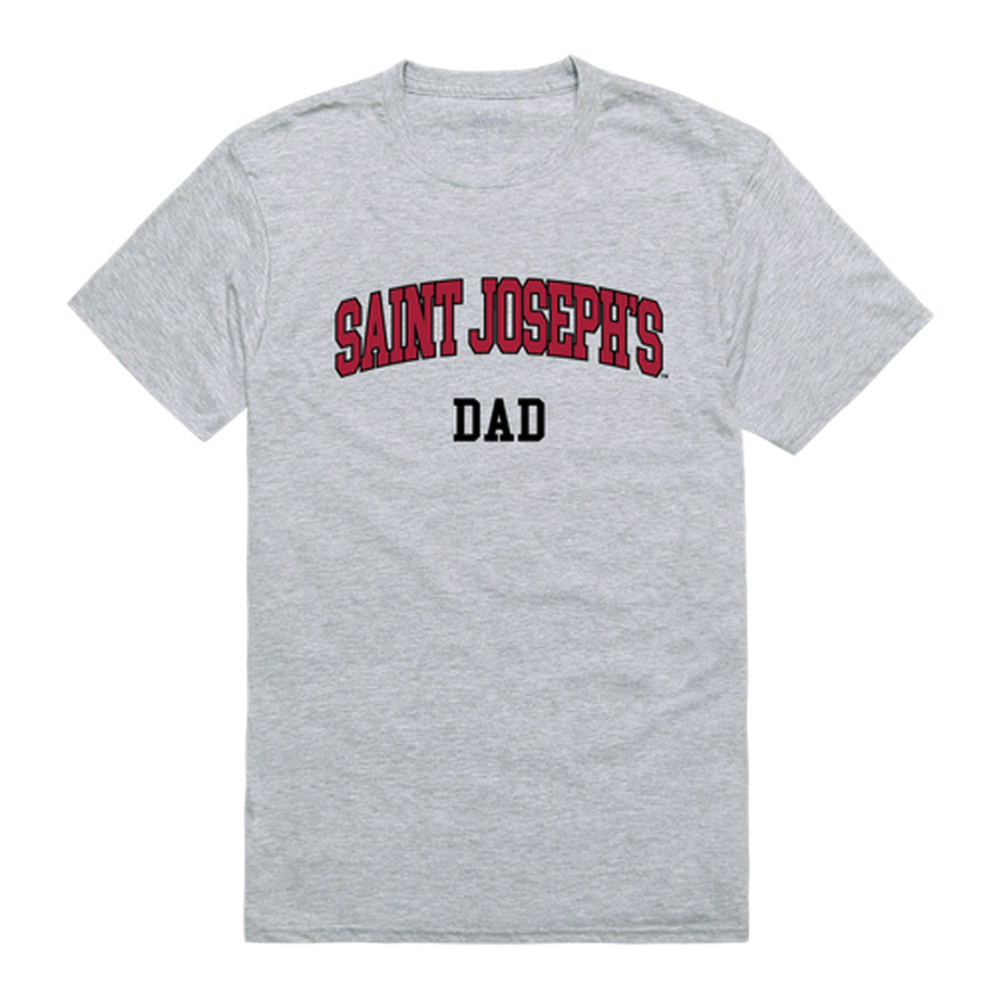 Saint Joseph's University Hawks Dad Tee T-Shirt - Cardinal, Small