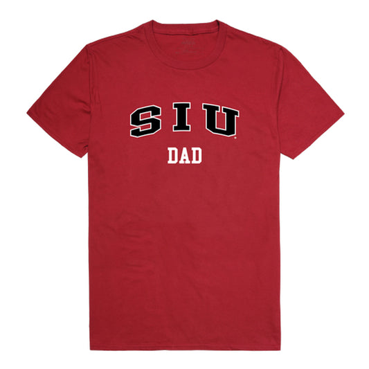 Southern Illinois University Salukis Dad Tee T-Shirt - Cardinal, Small