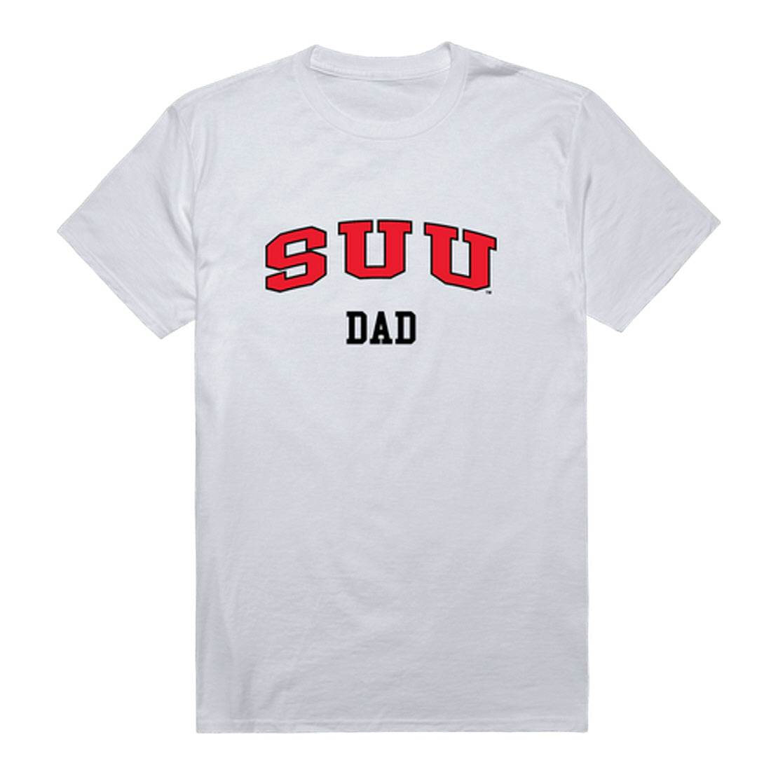 Southern Utah University Thunderbirds Dad Tee T-Shirt - Heather Grey, Small