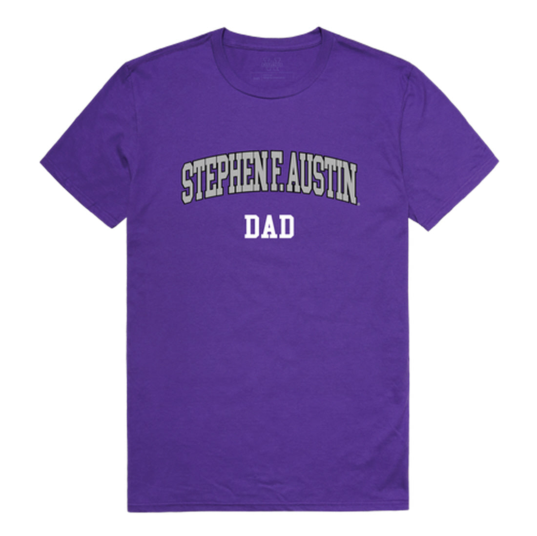 Stephen F. Austin State University Lumberjacks Dad Tee T-Shirt - Heather Grey, Small