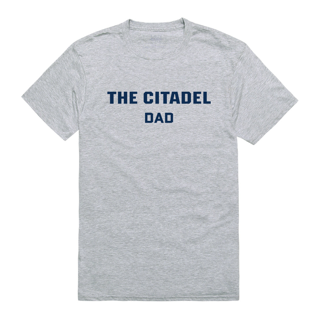 The Citadel Bulldogs Dad Tee T-Shirt - Heather Grey, Small