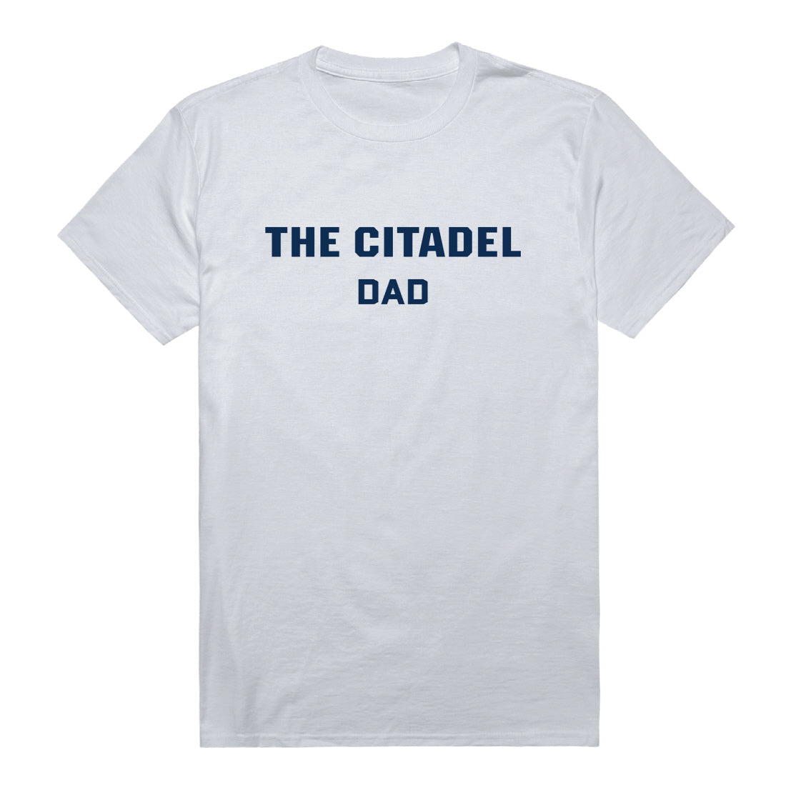 The Citadel Bulldogs Dad Tee T-Shirt - Heather Grey, Small