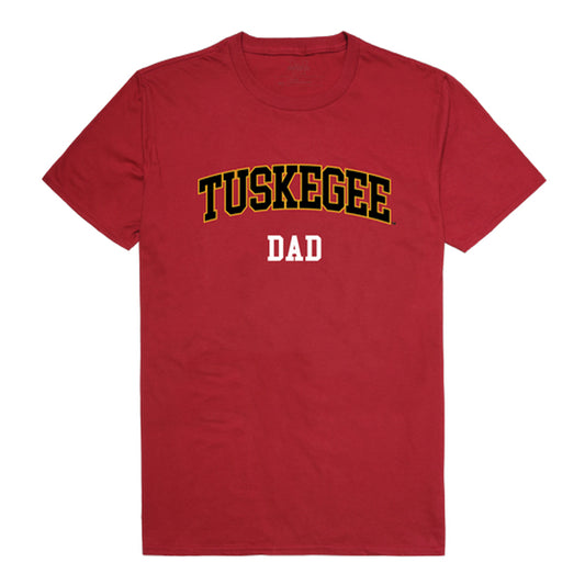 Tuskegee University Golden Tigers Dad Tee T-Shirt - Cardinal, Small