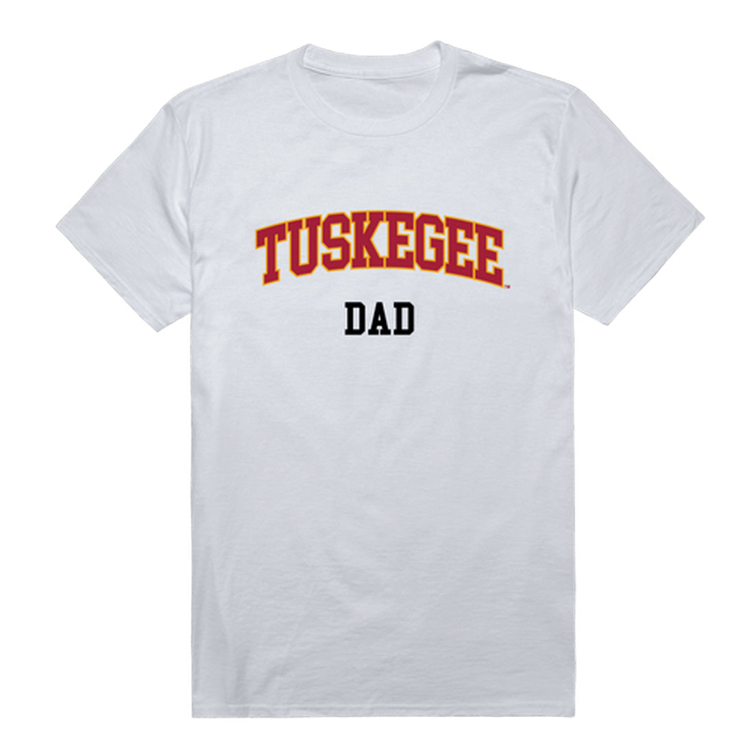 Tuskegee University Golden Tigers Dad Tee T-Shirt - Cardinal, Small