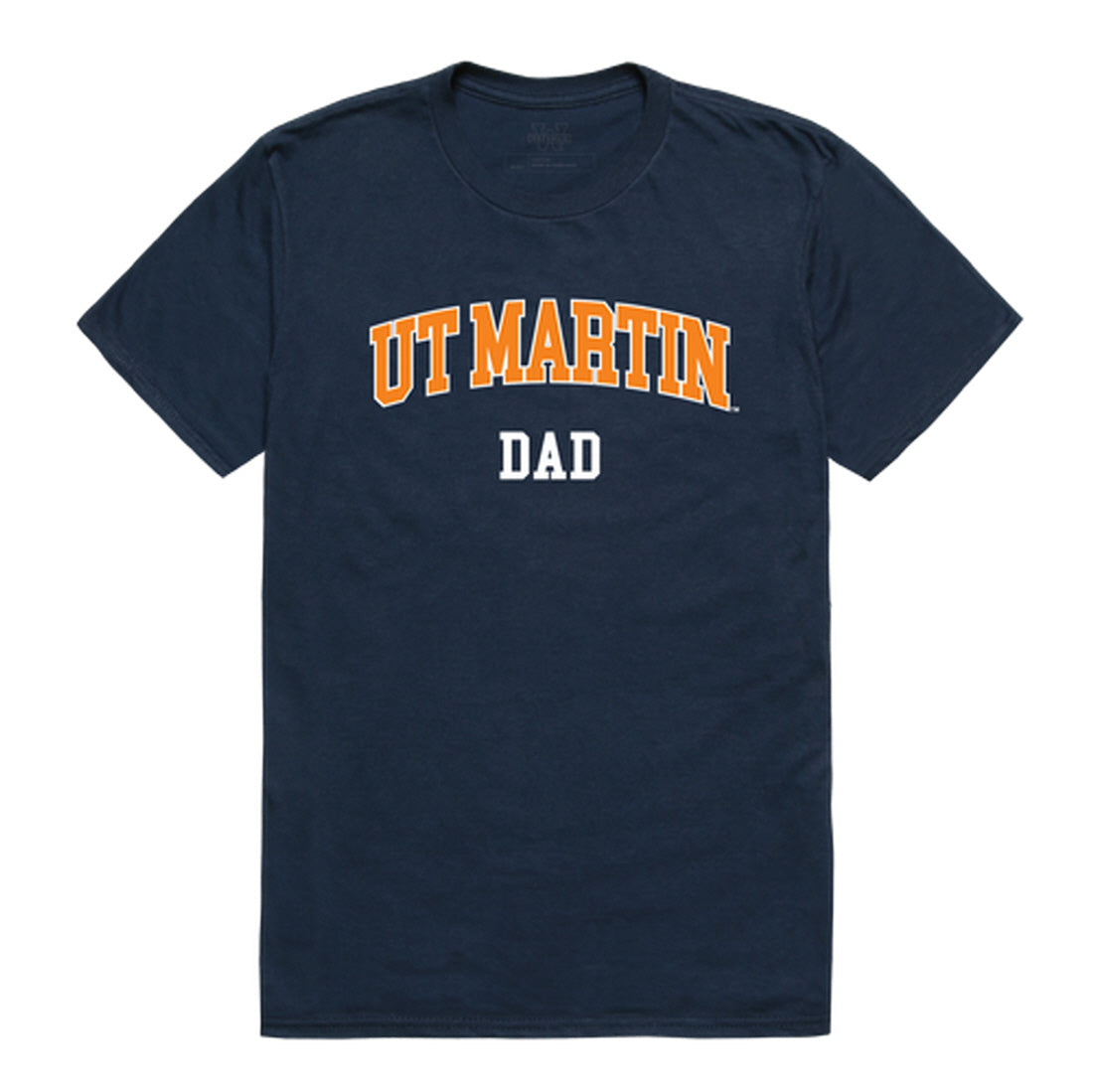 University of Tennessee at Martin Skyhawks Dad Tee T-Shirt - Heather Grey, Small