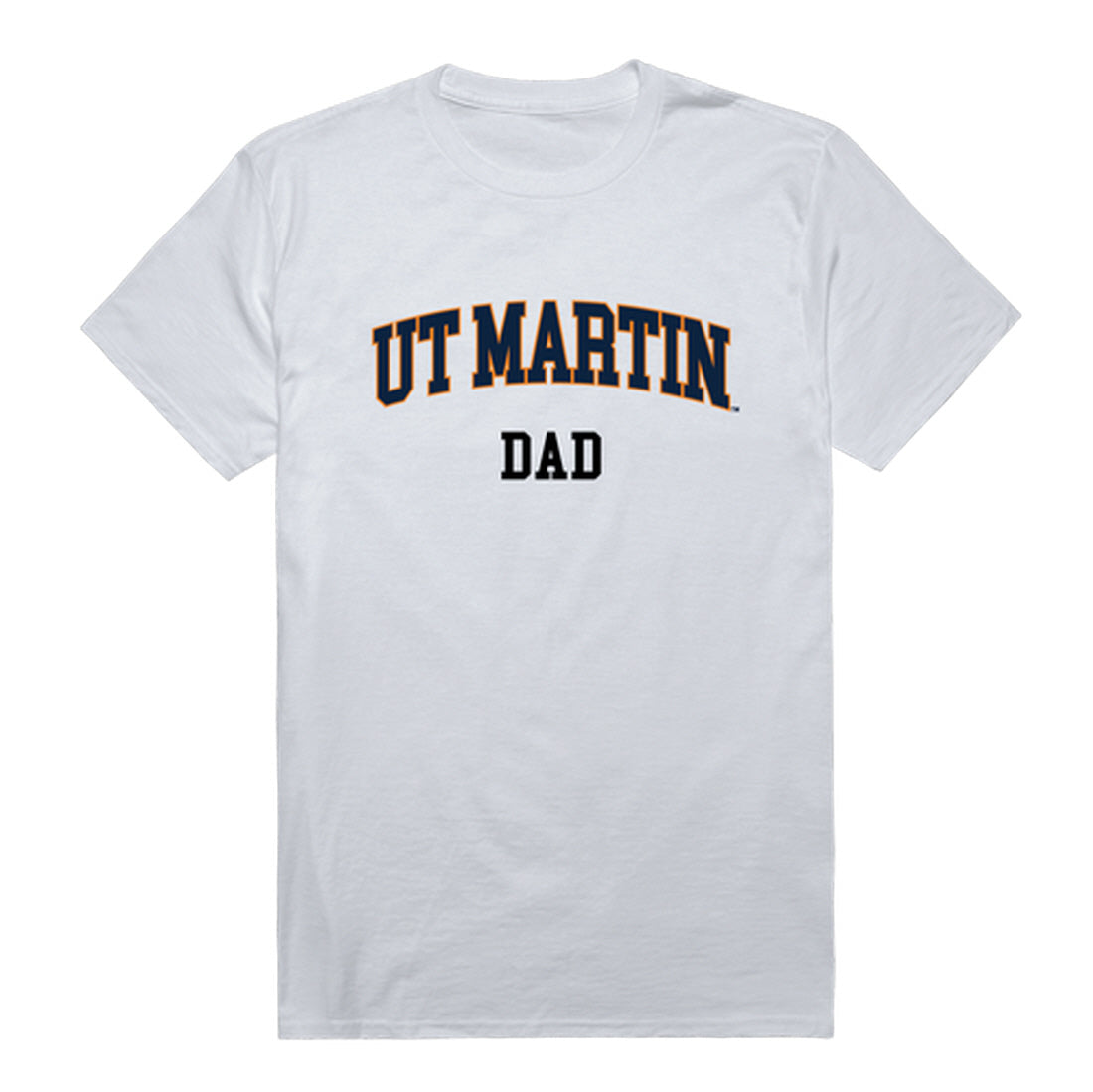 University of Tennessee at Martin Skyhawks Dad Tee T-Shirt - Heather Grey, Small